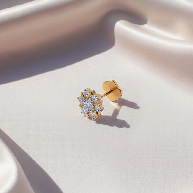Diamond Nose Pin