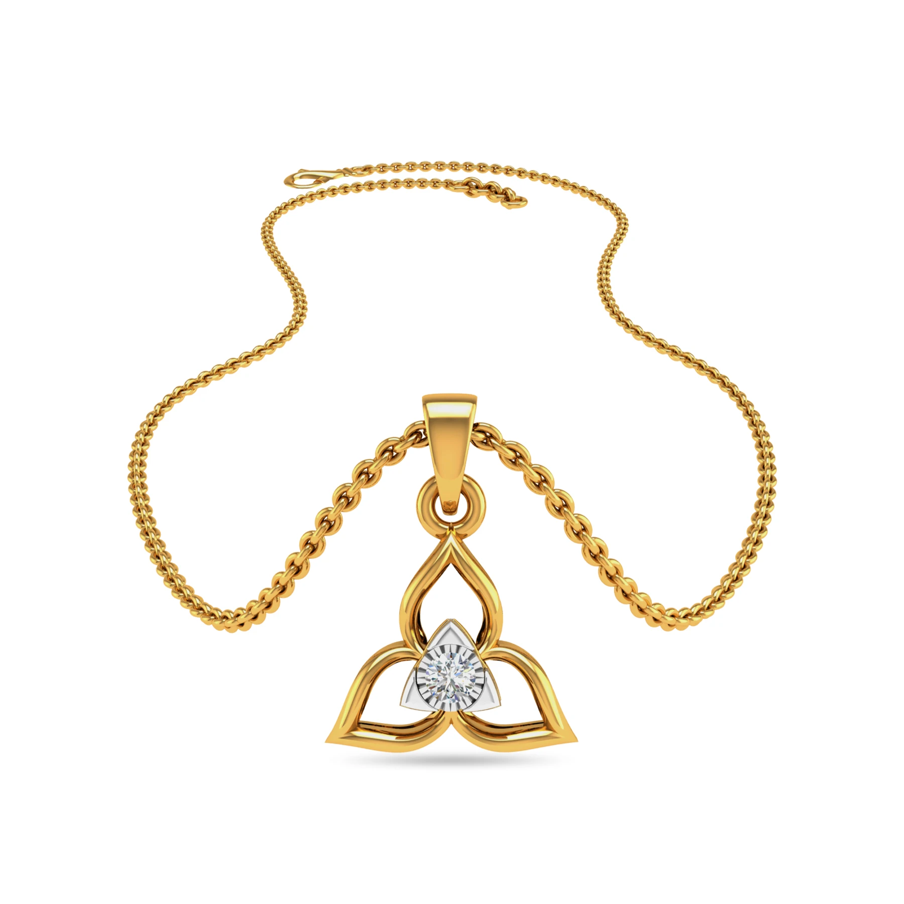 Gold Star Pendant for Kids